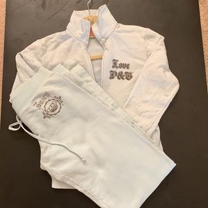 Juicy Couture tracksuit baby blue